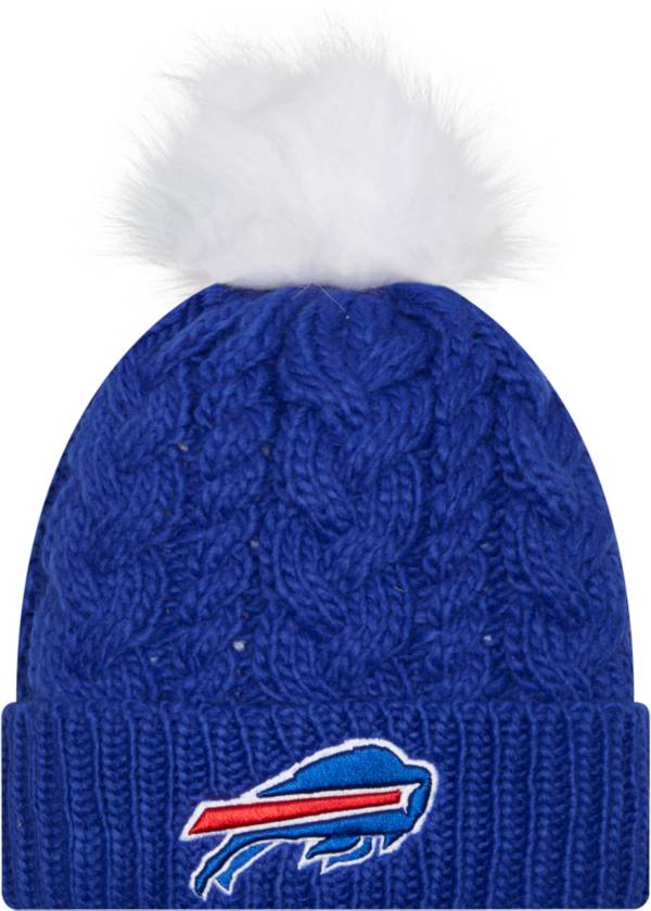 New Era Women's Buffalo Bills Pom Knit Beanie