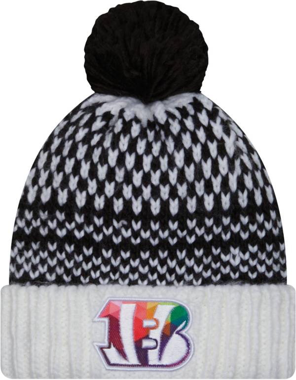 New Era Women's Cincinnati Bengals 2023 Sideline White Knit Beanie