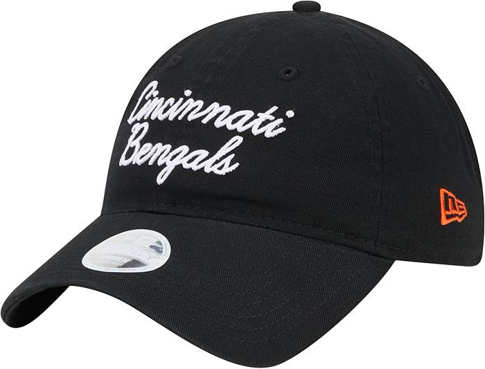 New Era Women's Cincinnati Bengals Script 9Forty Adjustable Hat