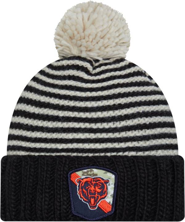 New Era Women's Chicago Bears 2023 Salute to Service Black Knit