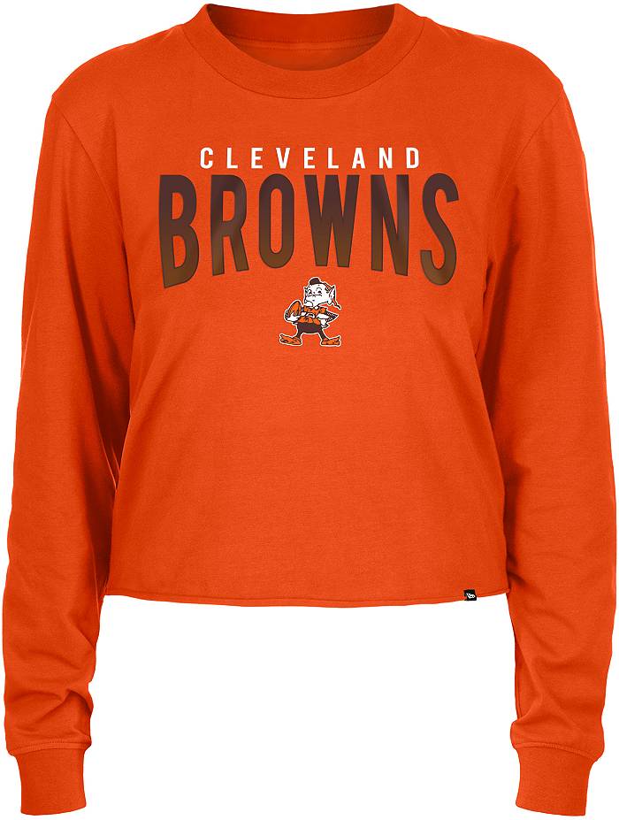 Women's Nike Heather Charcoal Cleveland Browns Local Fashion Tri-Blend T-Shirt Size: Small
