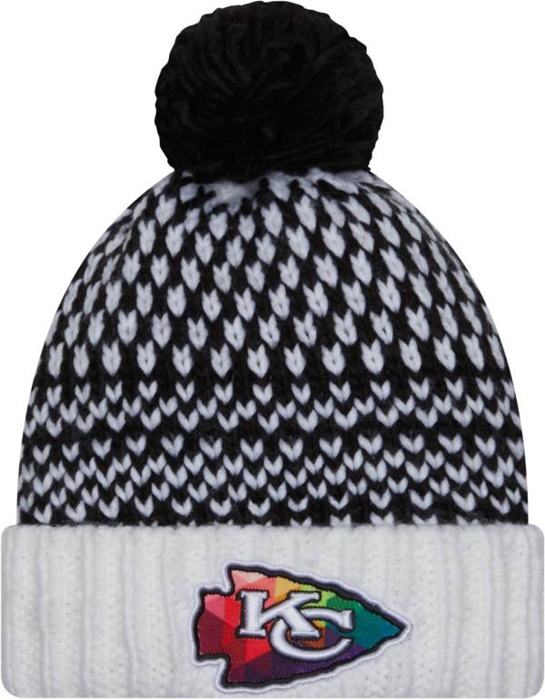 New Era Women's Kansas City Chiefs 2023 Crucial Catch White Knit