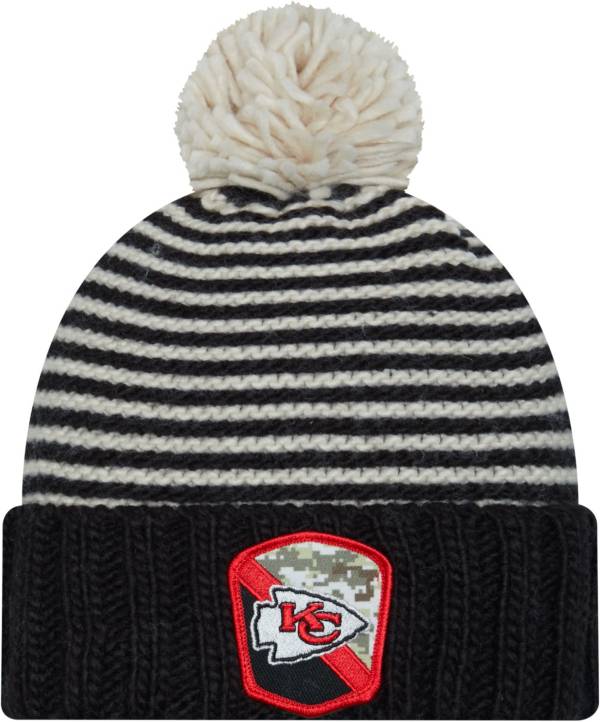 kansas city chiefs beanie with pom