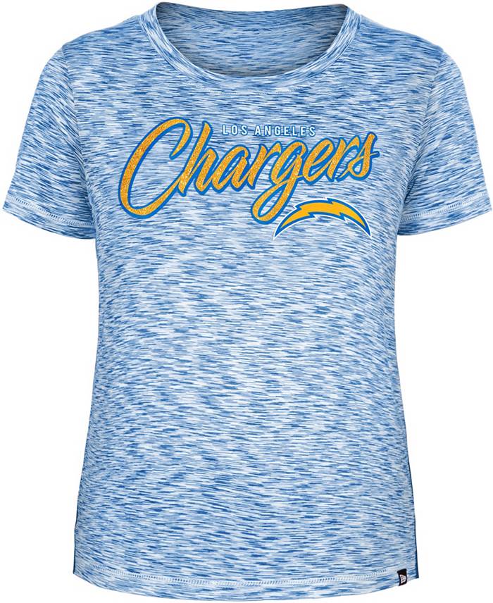 Los Angeles Chargers Crop Top Womens T-shirt, Fan Gear Gift, Game Day Shirt