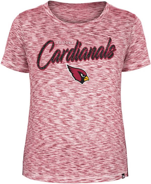 Women's New Era Black Arizona Cardinals Tie-Dye Long Sleeve T-Shirt