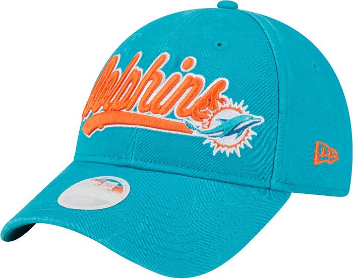 New Era Women's Miami Dolphins Team Color Cheer 9Forty Adjustable Hat