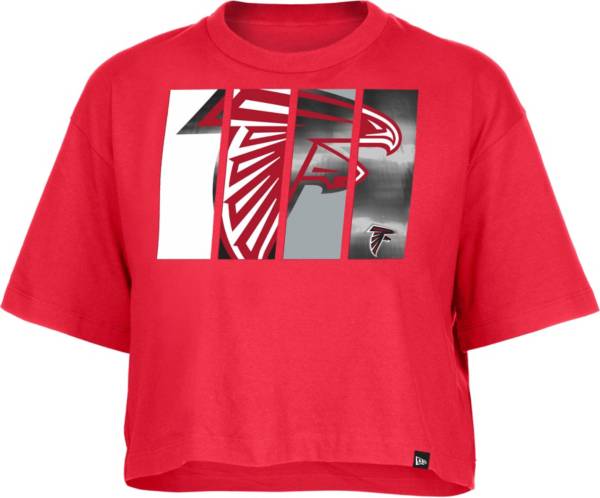 New Era Women's Atlanta Falcons V-neck T-shirt