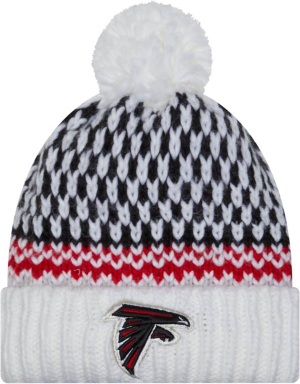 New Era Women's Atlanta Falcons 2023 Sideline White Knit Beanie product image