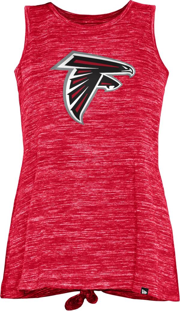 New Era Women's Atlanta Falcons Tie Back Red Tank Top product image