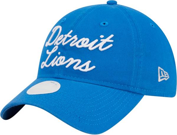 New Era Women's Detroit Lions Script 9Forty Adjustable Hat