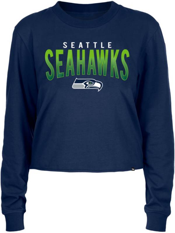 Nike Women's Seattle Seahawks Pocket Navy T-Shirt