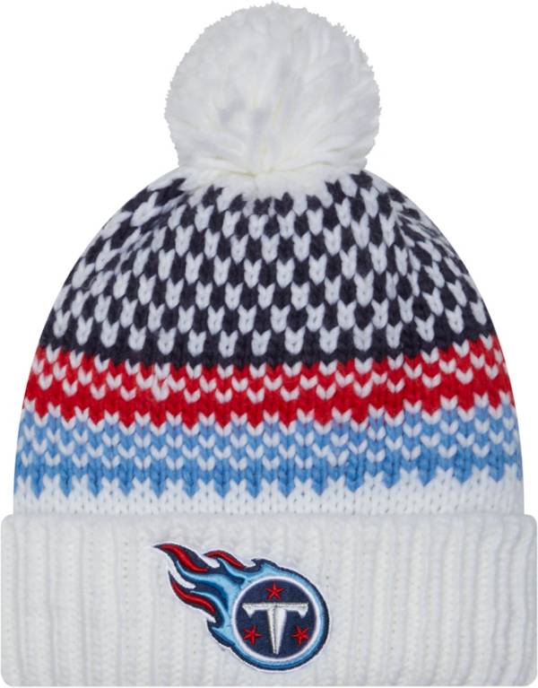 New Era Women's Tennessee Titans 2023 Sideline White Knit Beanie product image