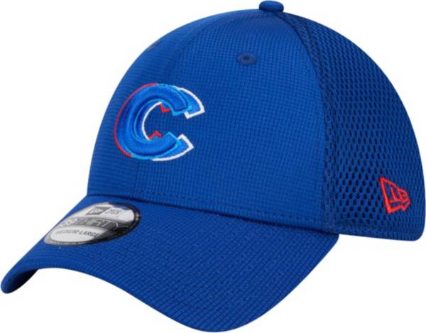 New Era Youth Chicago Cubs Blue 39THIRTY Overlap Stretch Fit Hat product image