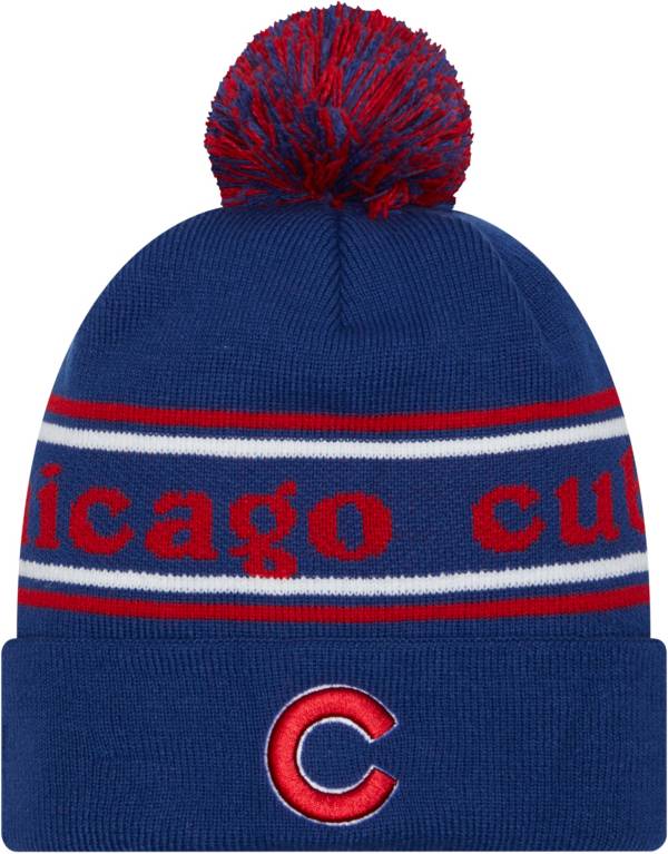 New Era Youth Chicago Cubs Blue Knit Hat product image