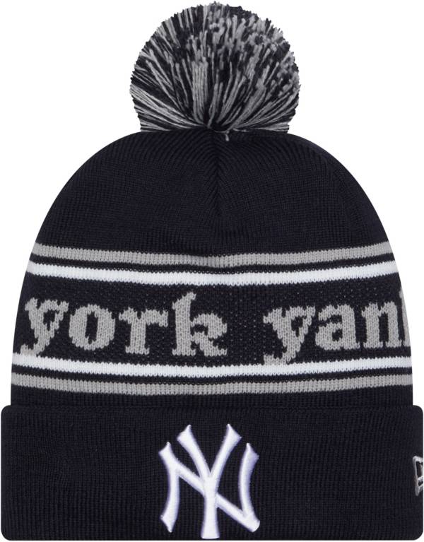 Yankees pom hot sale hat