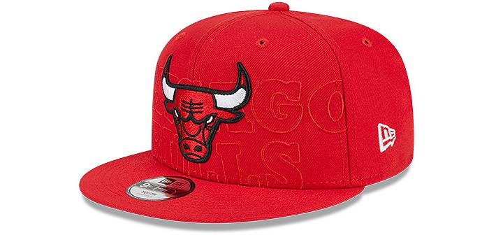 Chicago Bulls Pro Standard Wordmark Logo Snapback Hat - Red