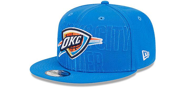 New Era Men's Oklahoma City Thunder 2023 NBA Draft 9FIFTY Adjustable Snapback Hat, Blue