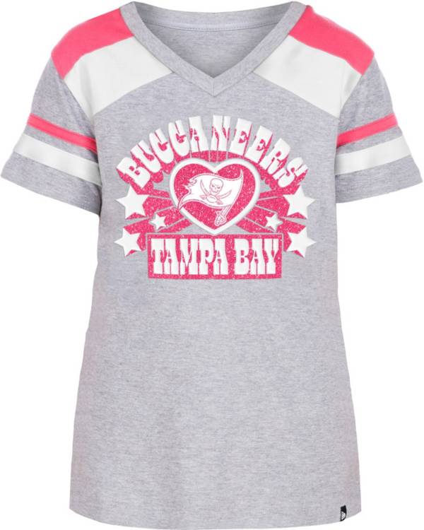 Girls Tampa Bay Buccaneers T-Shirt New Era Long Sleeve Tee