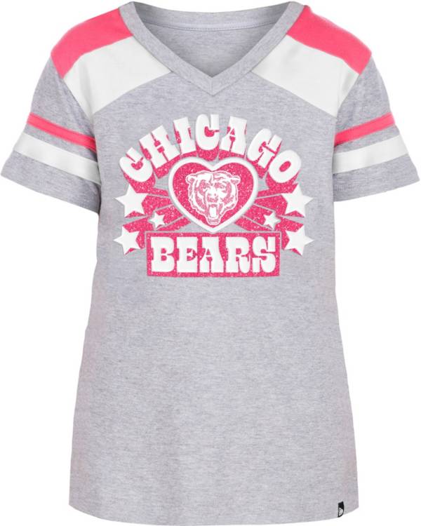 New Era Girls' Chicago Bears Glitter Star T-Shirt product image
