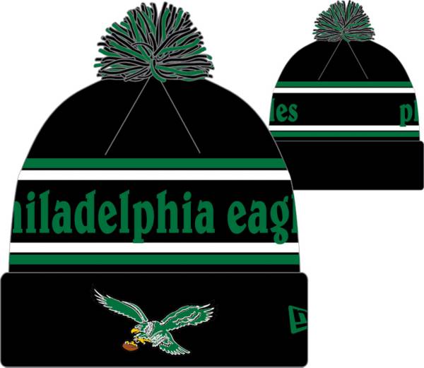 mitchell and ness eagles knit hat