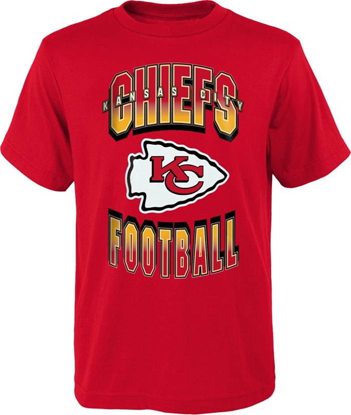 NFL Youth Kansas City Chiefs Forward Progress Red T-Shirt