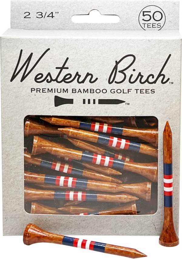 Western Birch Signature Mustang 2.75" Golf Tees - 50 Pack product image