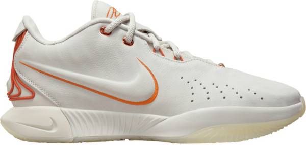 Lebron best sale orange shoes