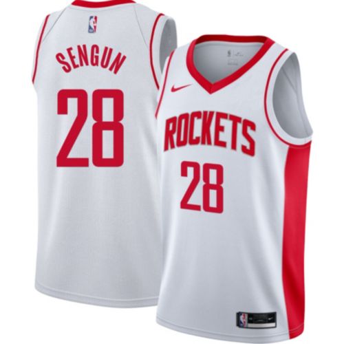 Nike Adult Houston Rockets Kevin Durant #7 Red Swingman Icon