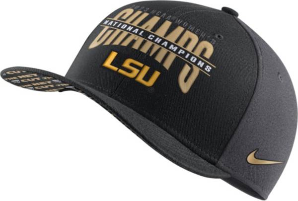 white nike lsu hat
