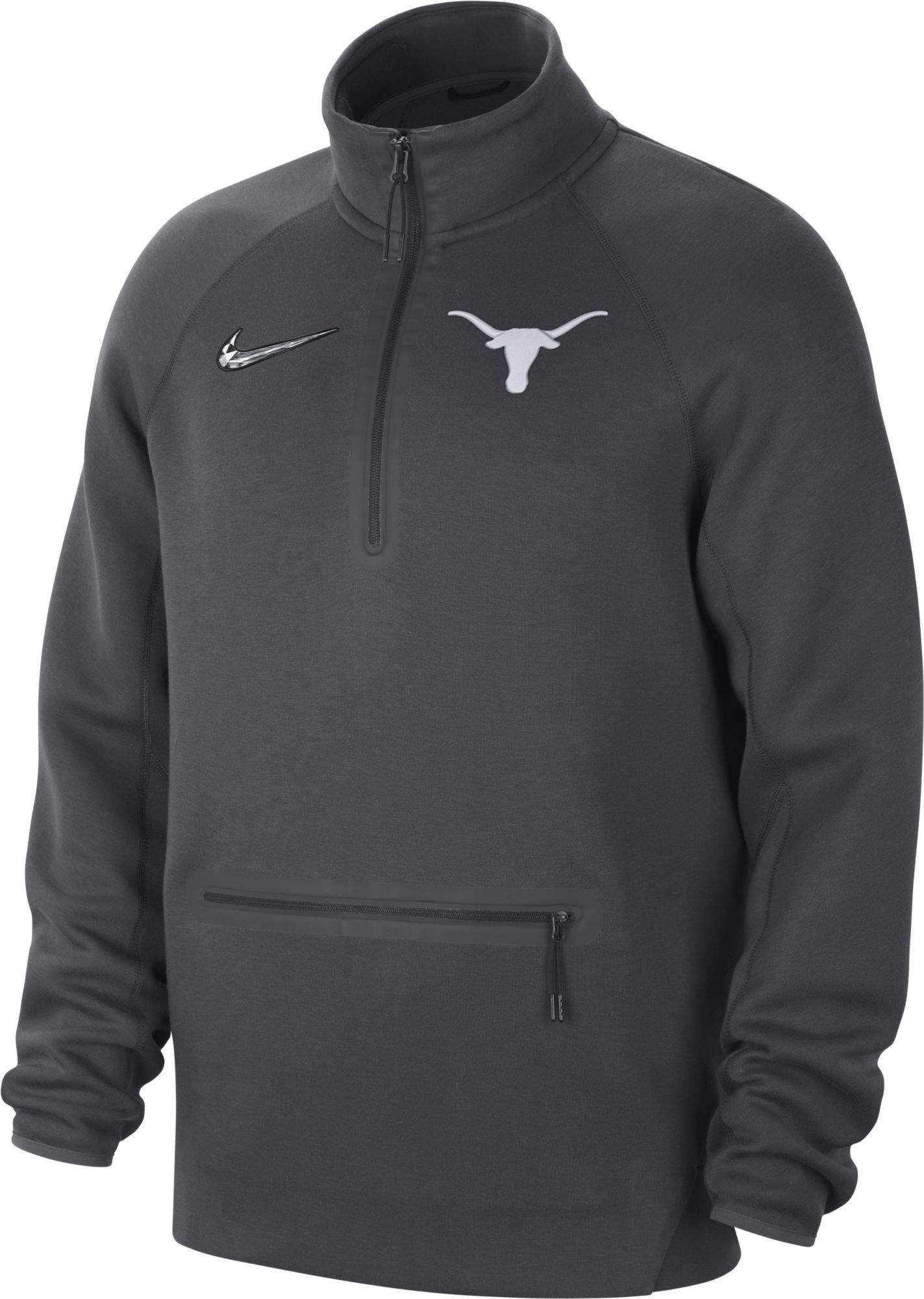 Nike Adult 2023-24 College Football Playoff Sugar Bowl Bound Texas Longhorns Media Night 1/4 Zip