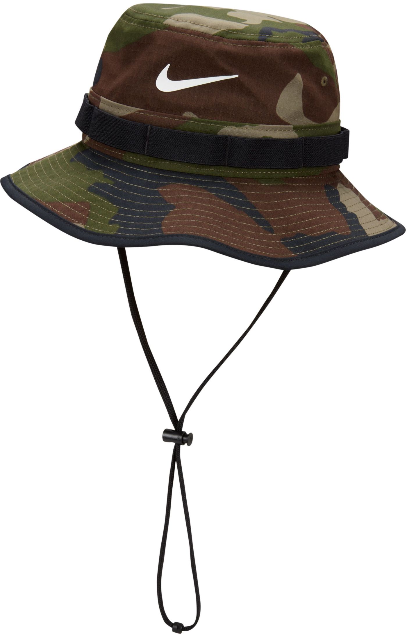 Nike Dri Fit Apex Camo Print Bucket Hat