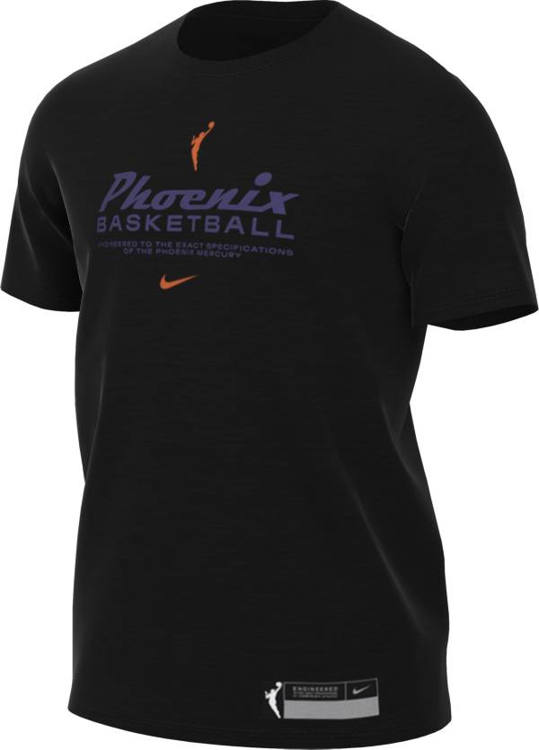 Nike Adult Phoenix Mercury Black Performance Cotton T-Shirt product image