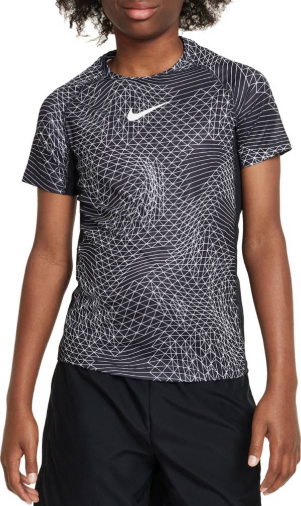 Nike pro hot sale shirts boys