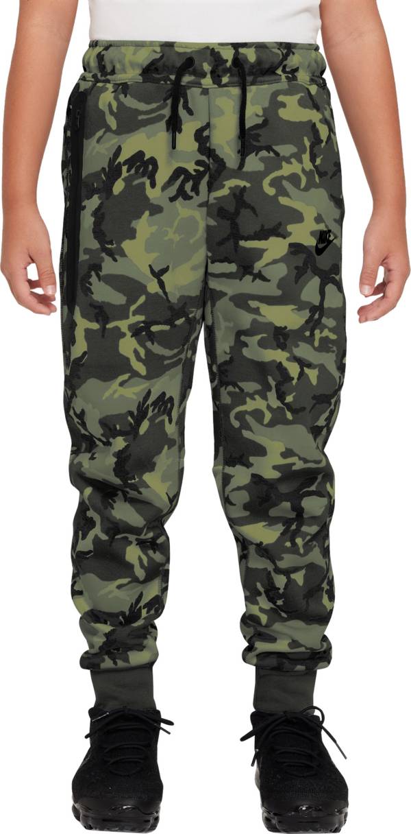 Nike tech clearance fleece camo joggers