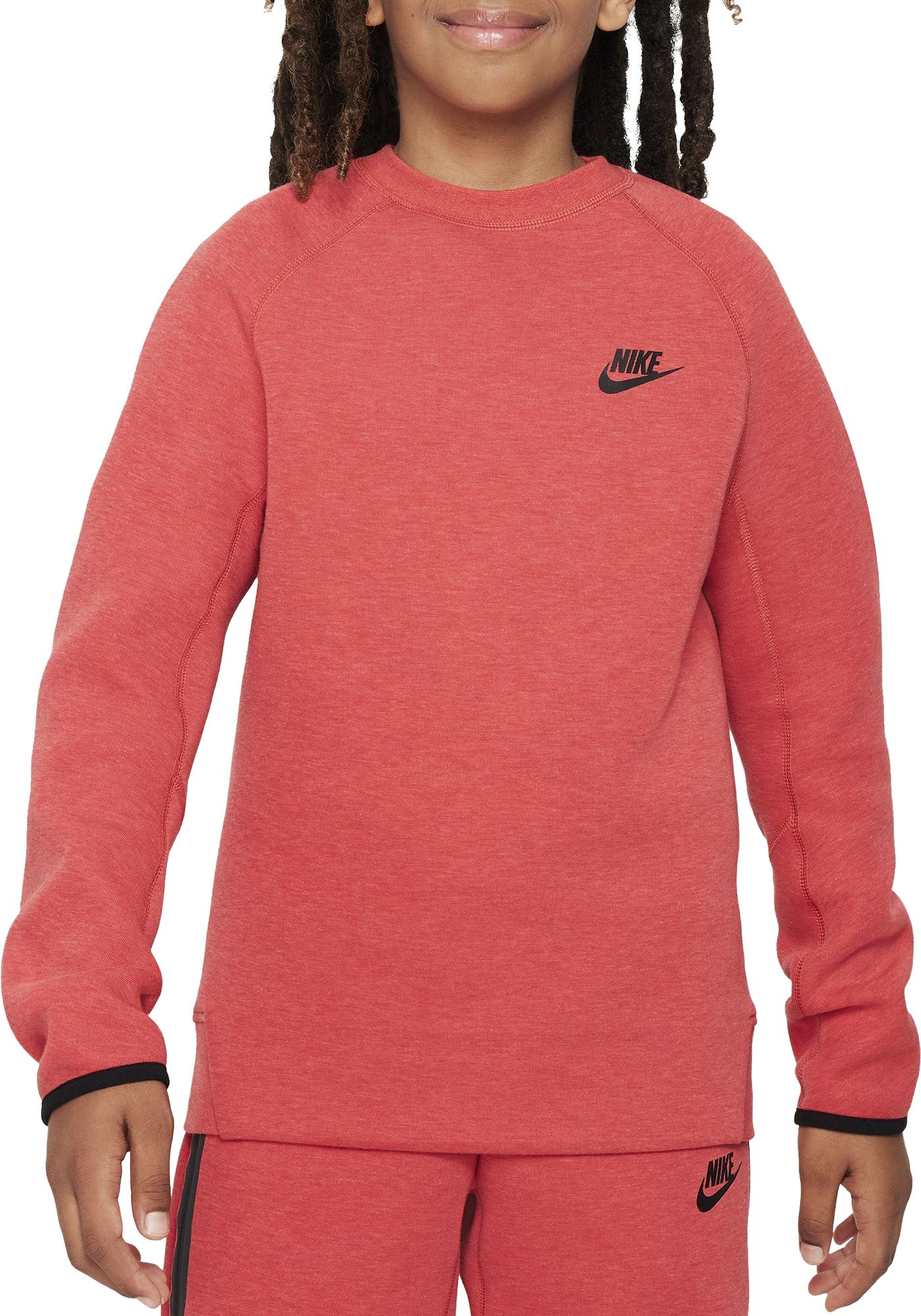 Nike Boys' Sportswear Tech Fleece Crewneck product image