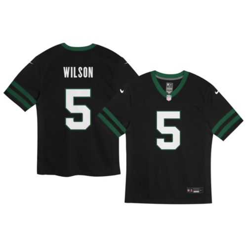 Nike Toddler New York Jets Garrett Wilson #5 Sport Green Home Game