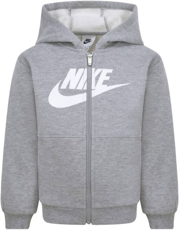 Boys grey nike hoodie hot sale