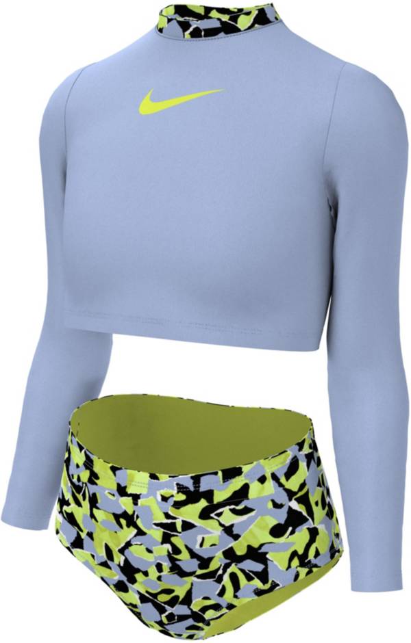 nike swim rash top