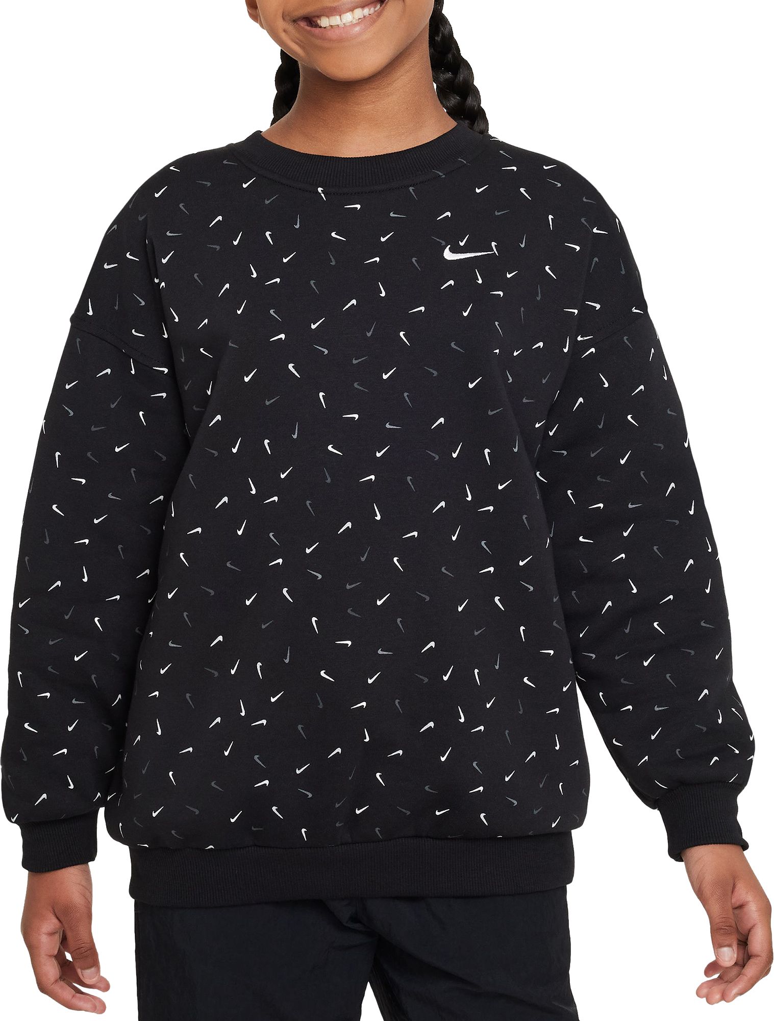 Nike Girls' Sportswear Club Fleece Oversized Sweatshirt product image