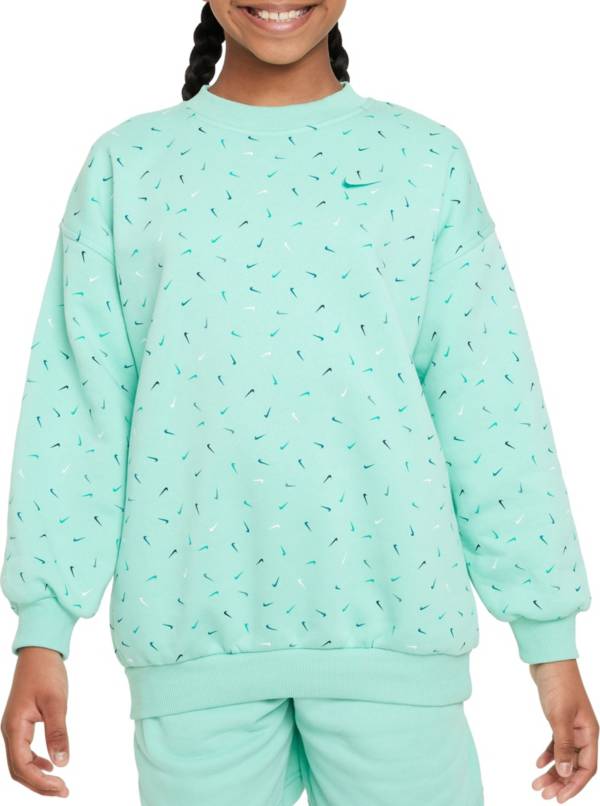 Emerald green best sale nike sweatshirt