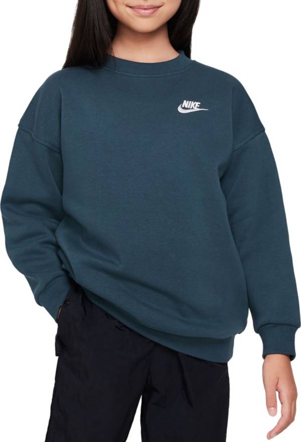 Nike Girls' Oversized Crewneck Sweatshirt product image