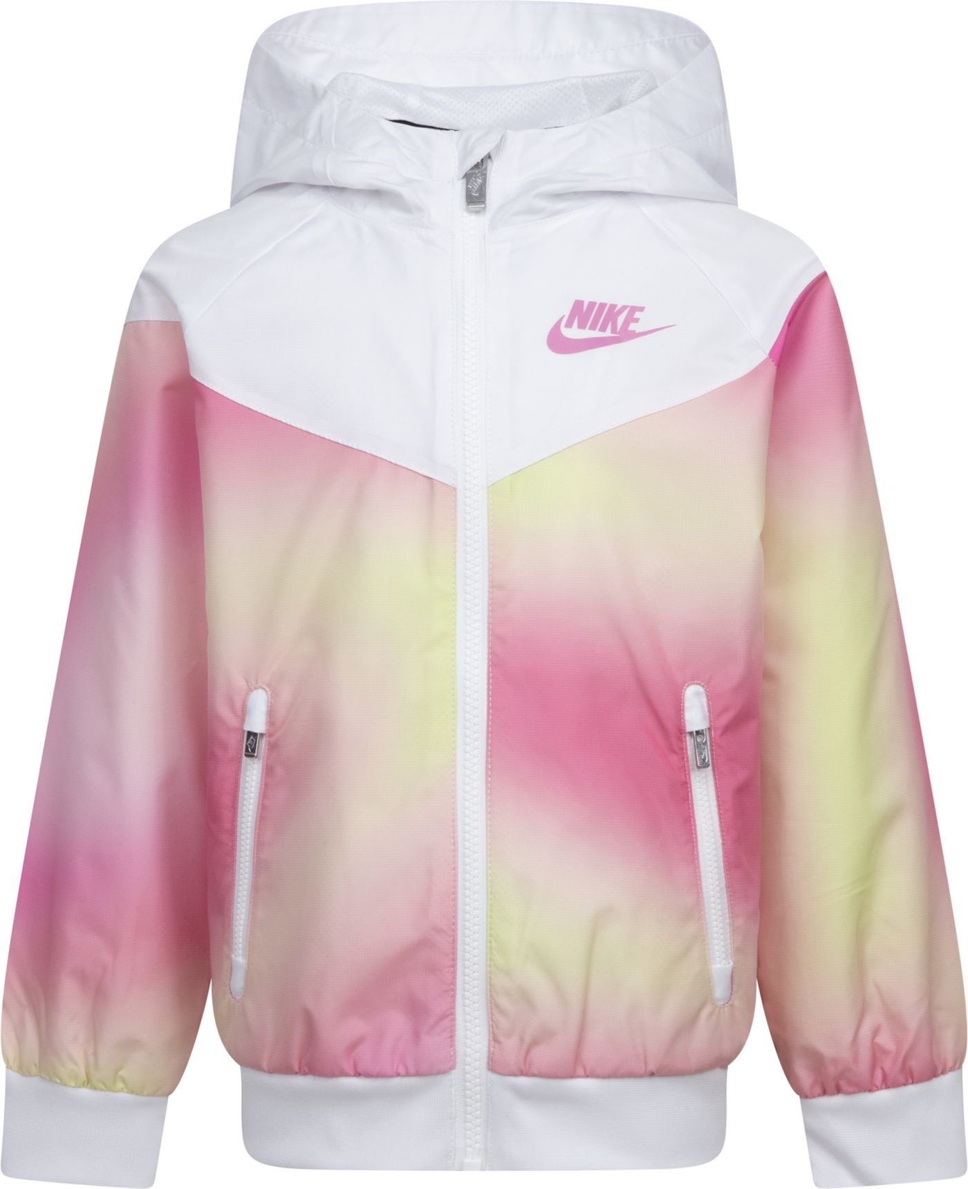 Nike Little Girls Printed Windrunner Jacket Dick s Sporting Goods