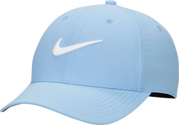 Nike Dri-FIT Club Structured Swoosh Cap, Pink Oxford/White, One Size