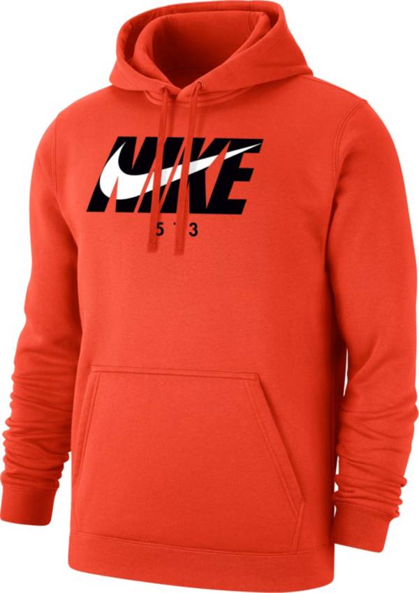 Nike Men s Cincinnati 513 Orange Pullover Hoodie Dick s Sporting