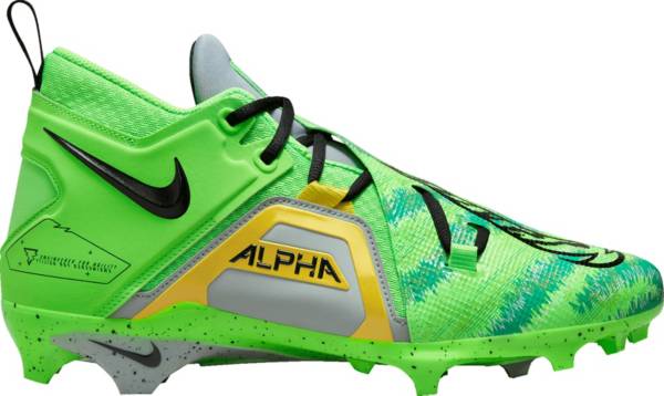 Green nike hot sale football cleats