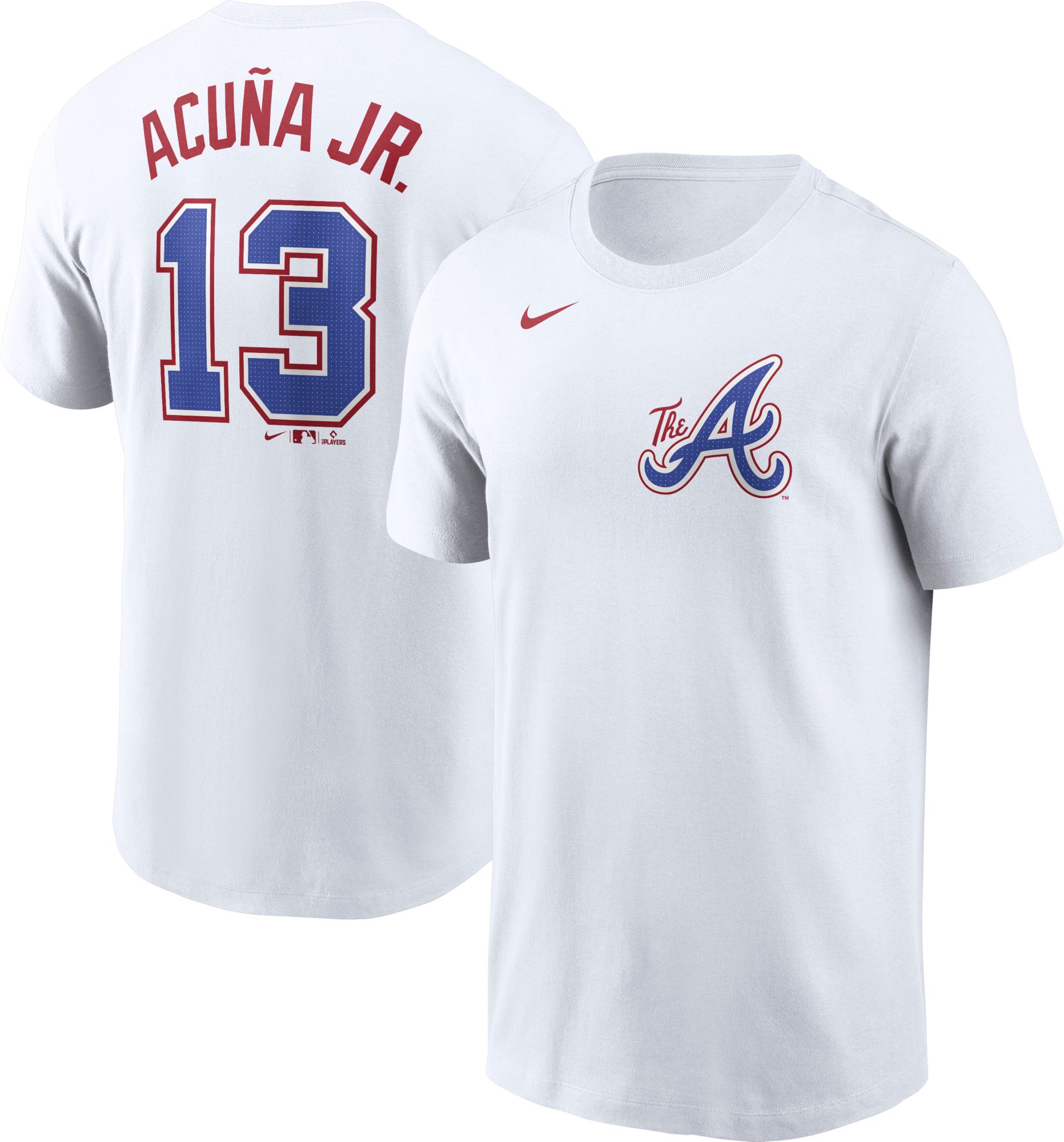 Nike Men's Atlanta Braves Ronald Acuña Jr. #13 T-Shirt | The 
