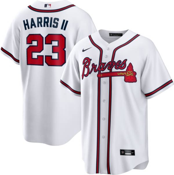 Nike Men's Atlanta Braves Michael Harris II #23 Red Alternate Cool Base  Jersey