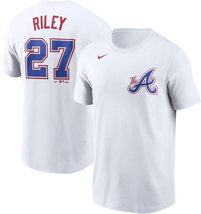 Nike Men's Atlanta Braves 2023 City Connect Austin Riley #27 T-Shirt