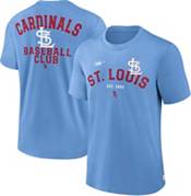Nike Men's St. Louis Cardinals Blue Cooperstown Logo Pullover
