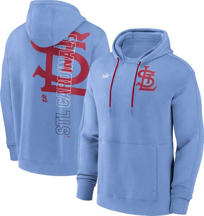 Men's St. Louis Cardinals Pro Standard Light Blue Team Logo Pullover Hoodie